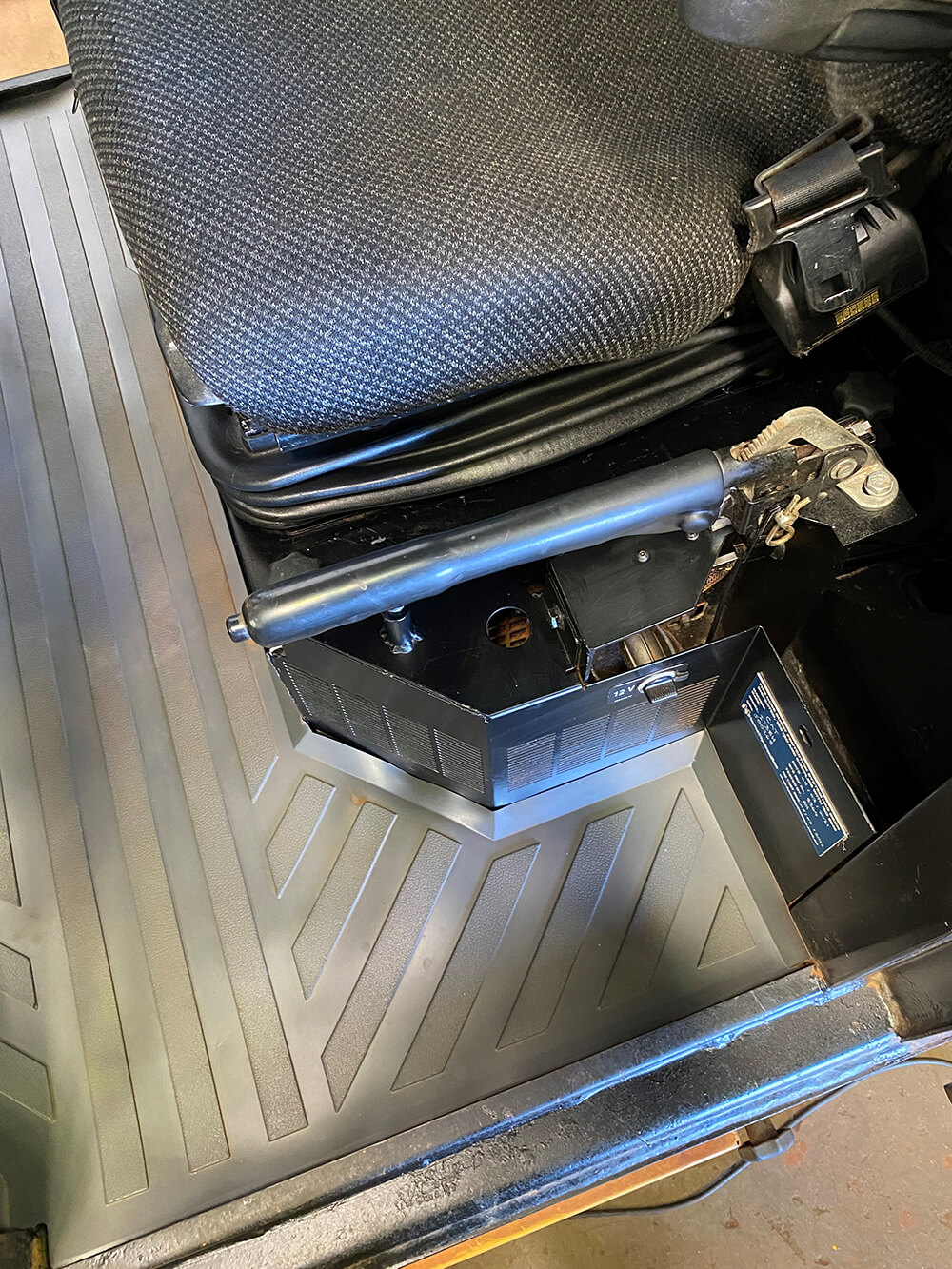 CAT Loader Floor After